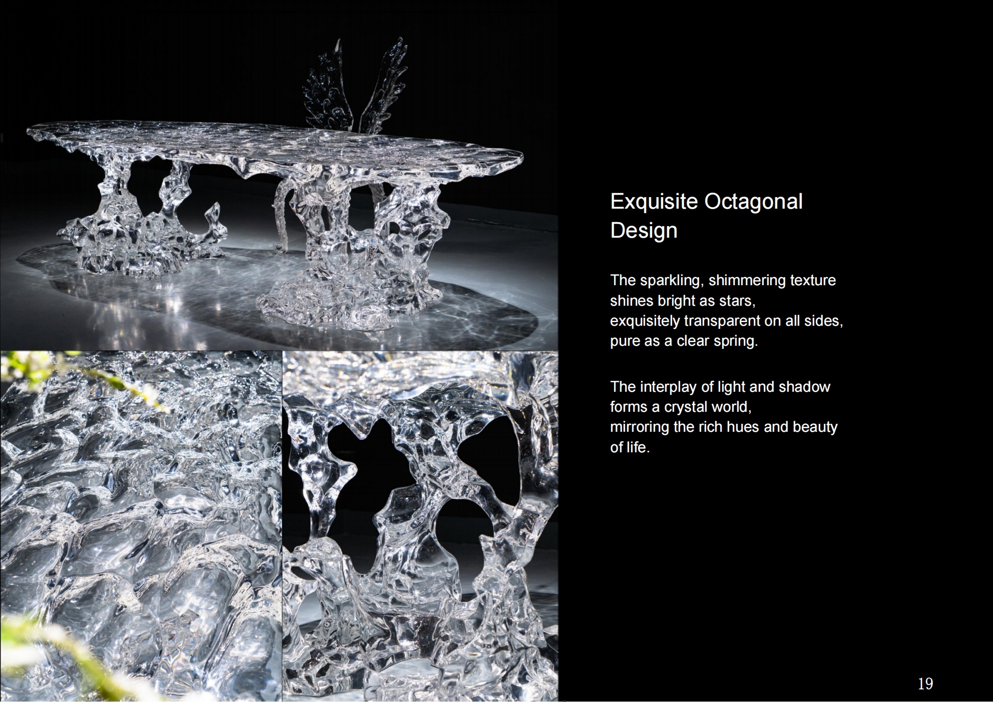 Octagonal Exquisite Tea Table